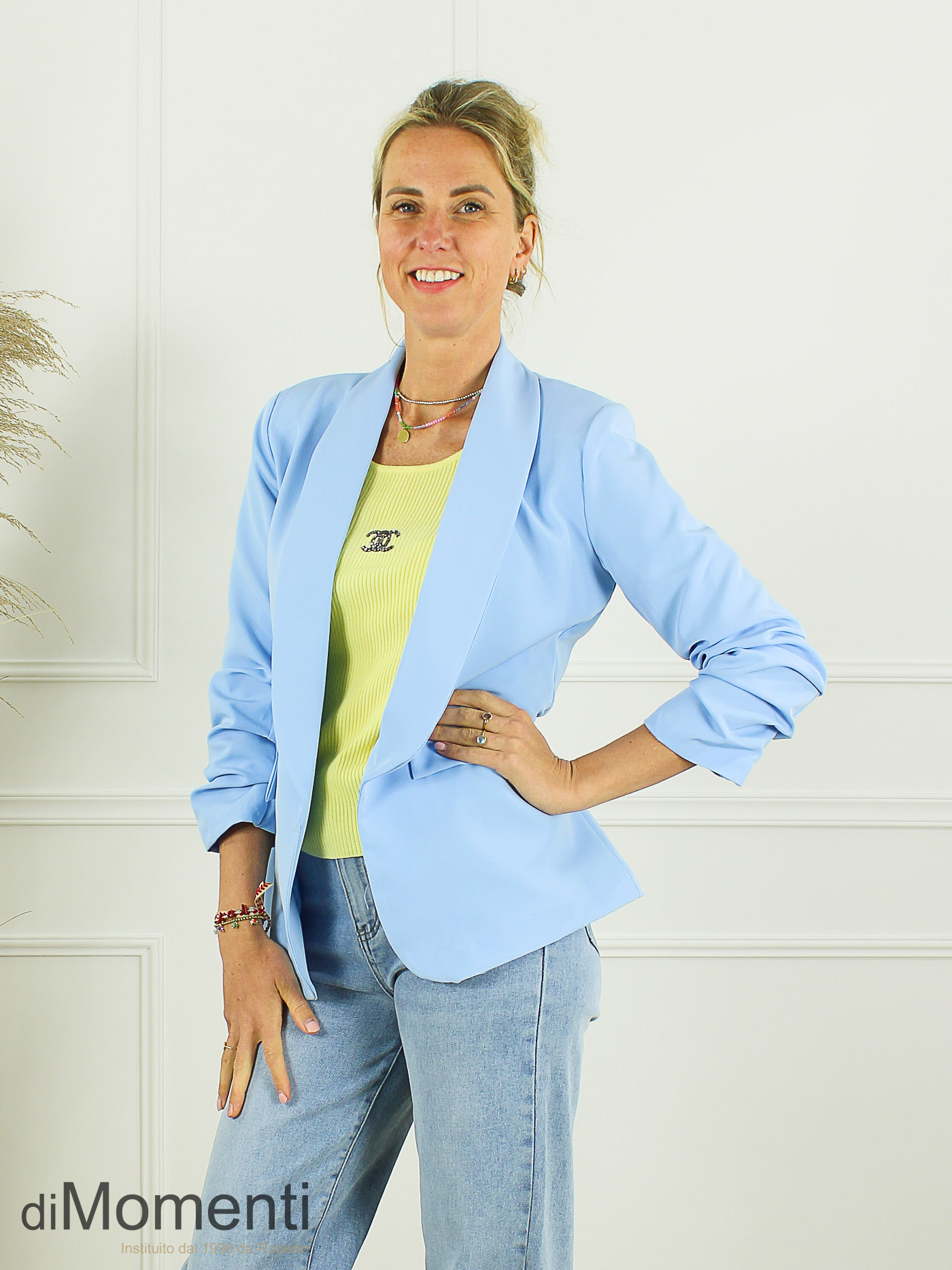 Blazer Moda - Licht Blauw