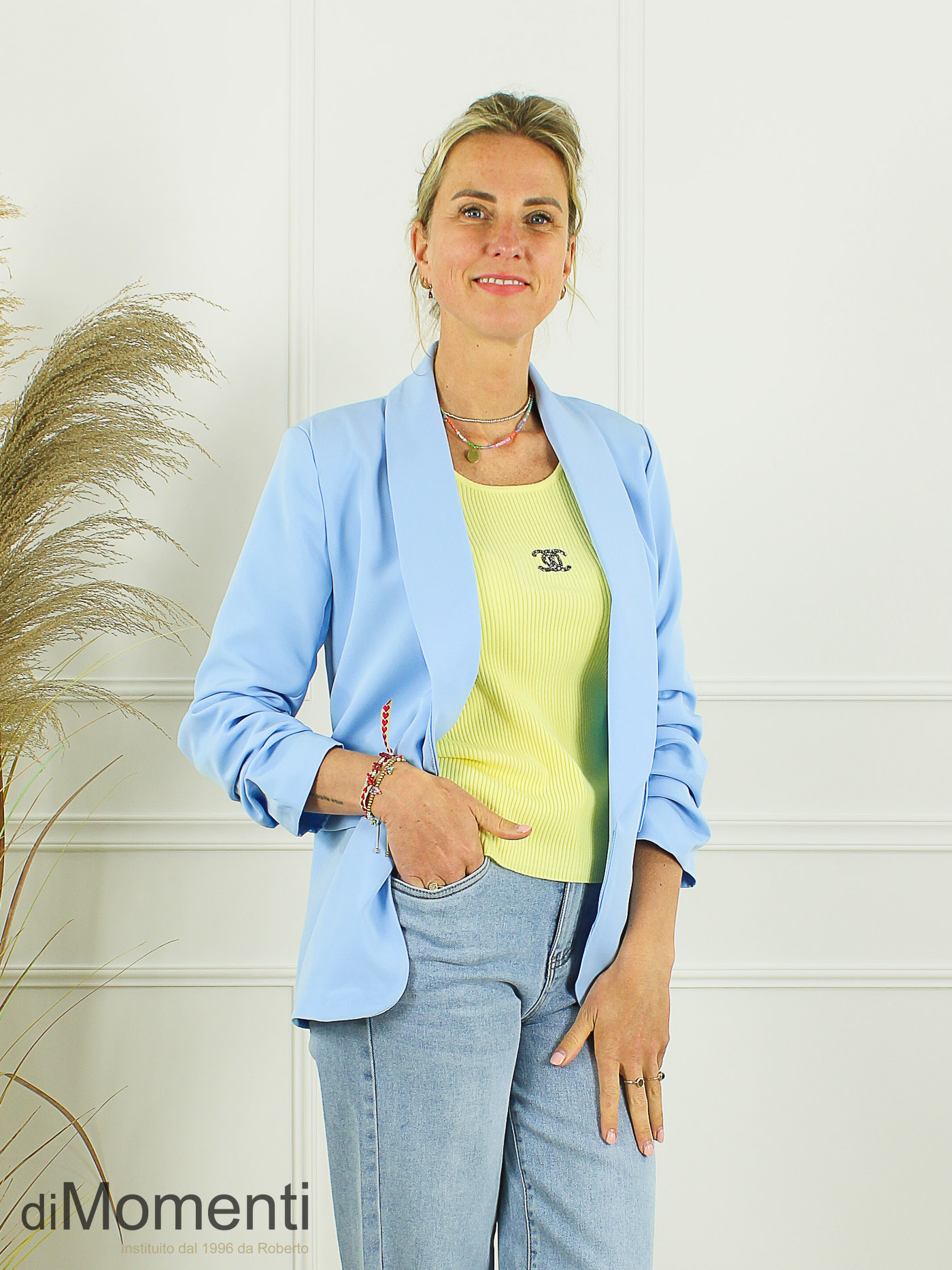 Blazer Moda - Licht Blauw