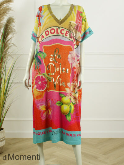 Jurk Dolce Vita Long - Fuchsia