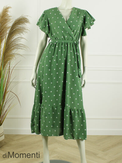 Jurk Liona - Army Groen