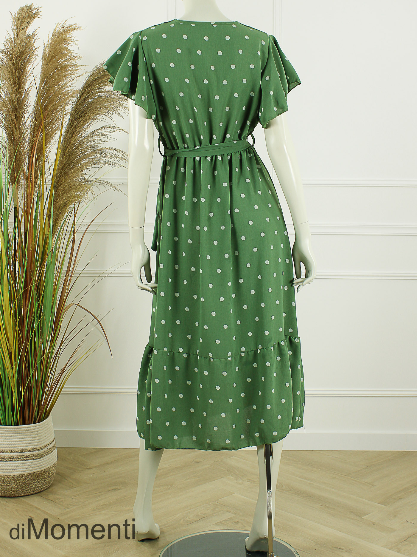 Jurk Liona - Army Groen