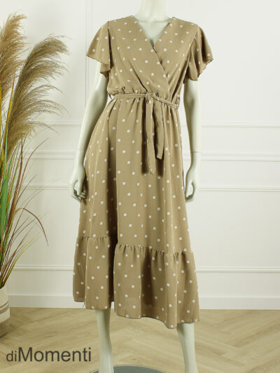 Jurk Liona - Taupe