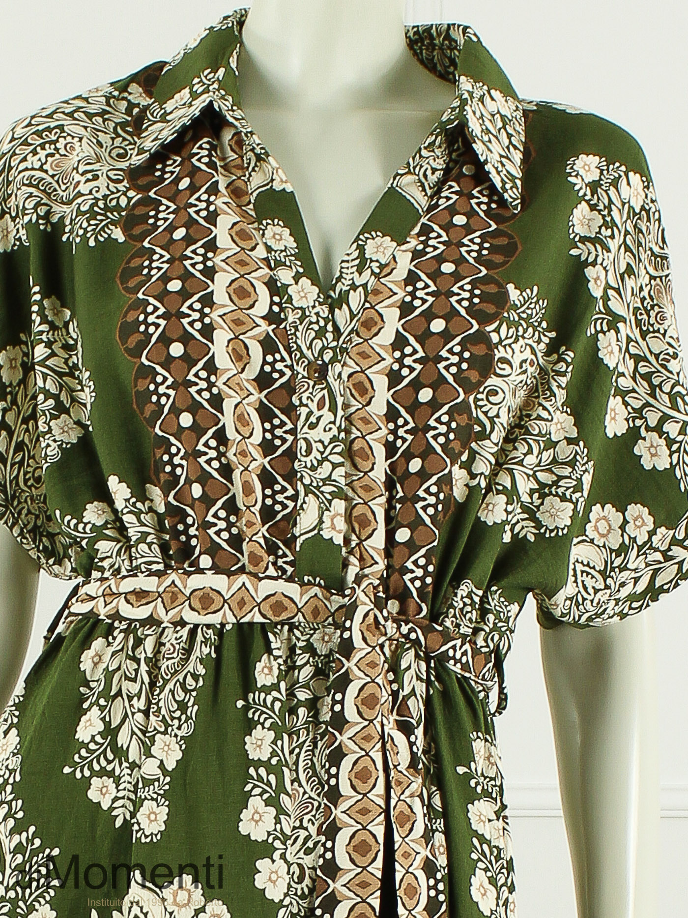 Jurk Merle - Army Groen