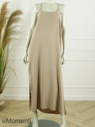 Jurk Viva - Licht Taupe