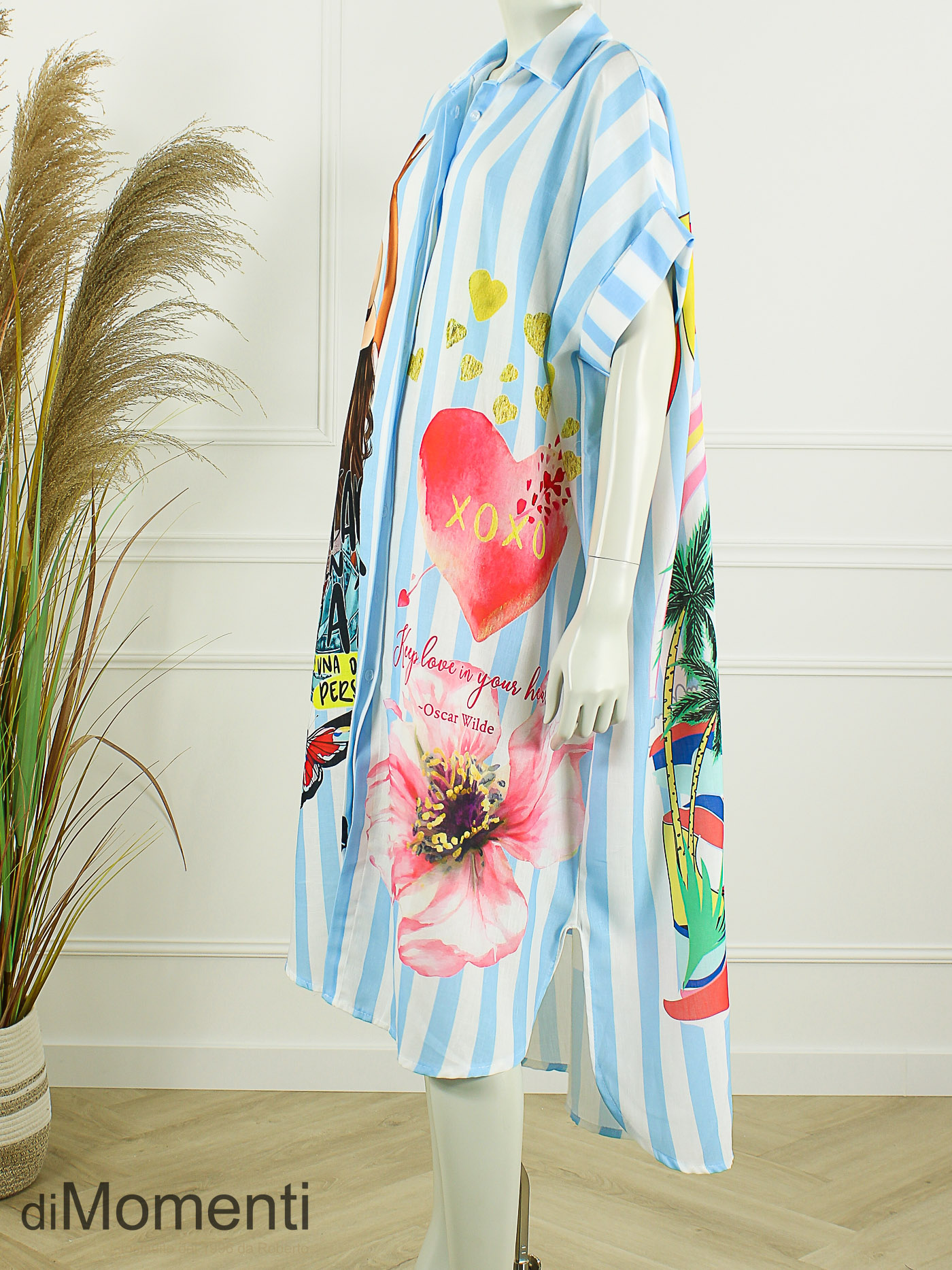 Jurk Xoxo - Licht Blauw