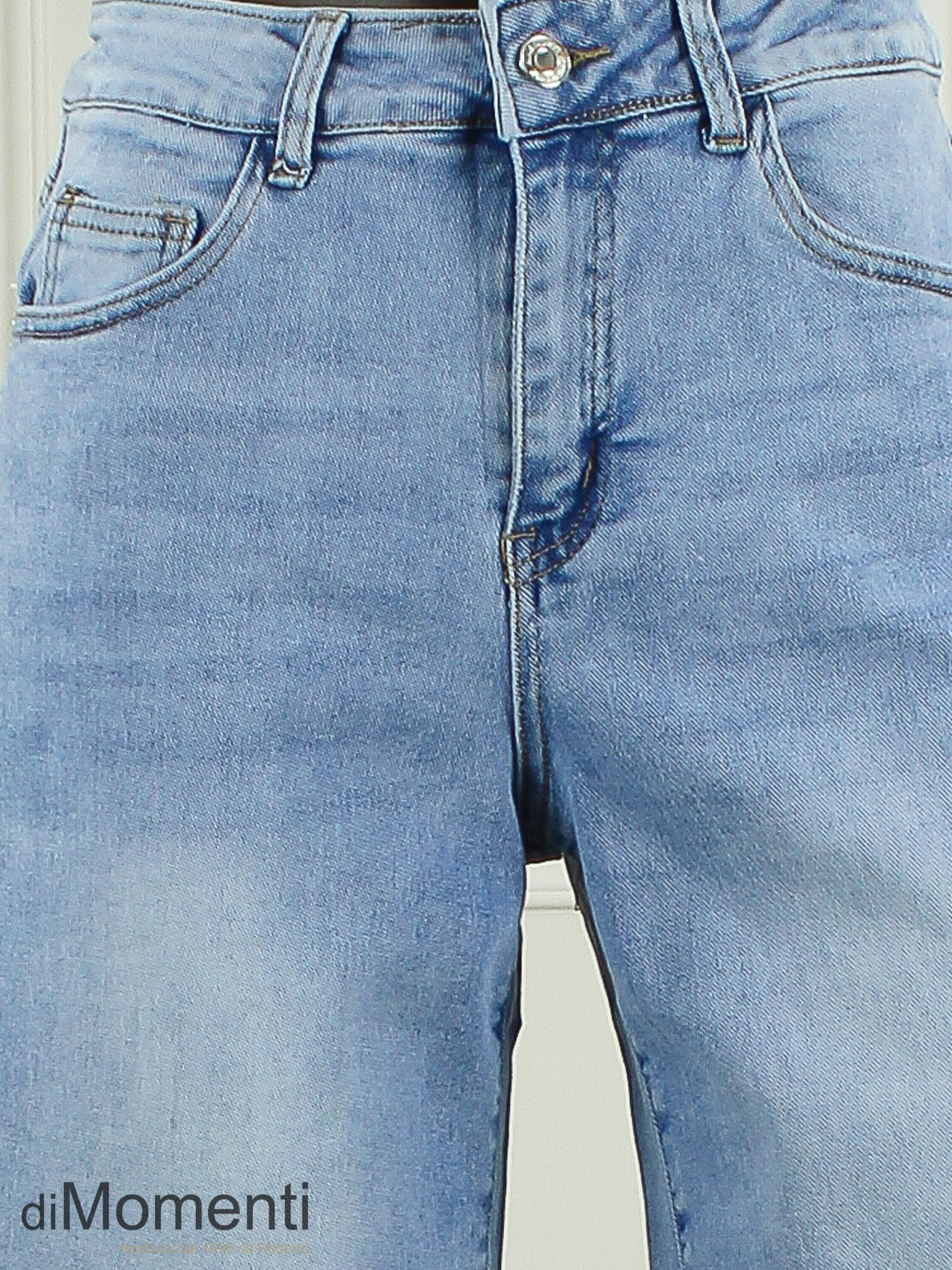Kathy Stretch Bermuda - Blauw