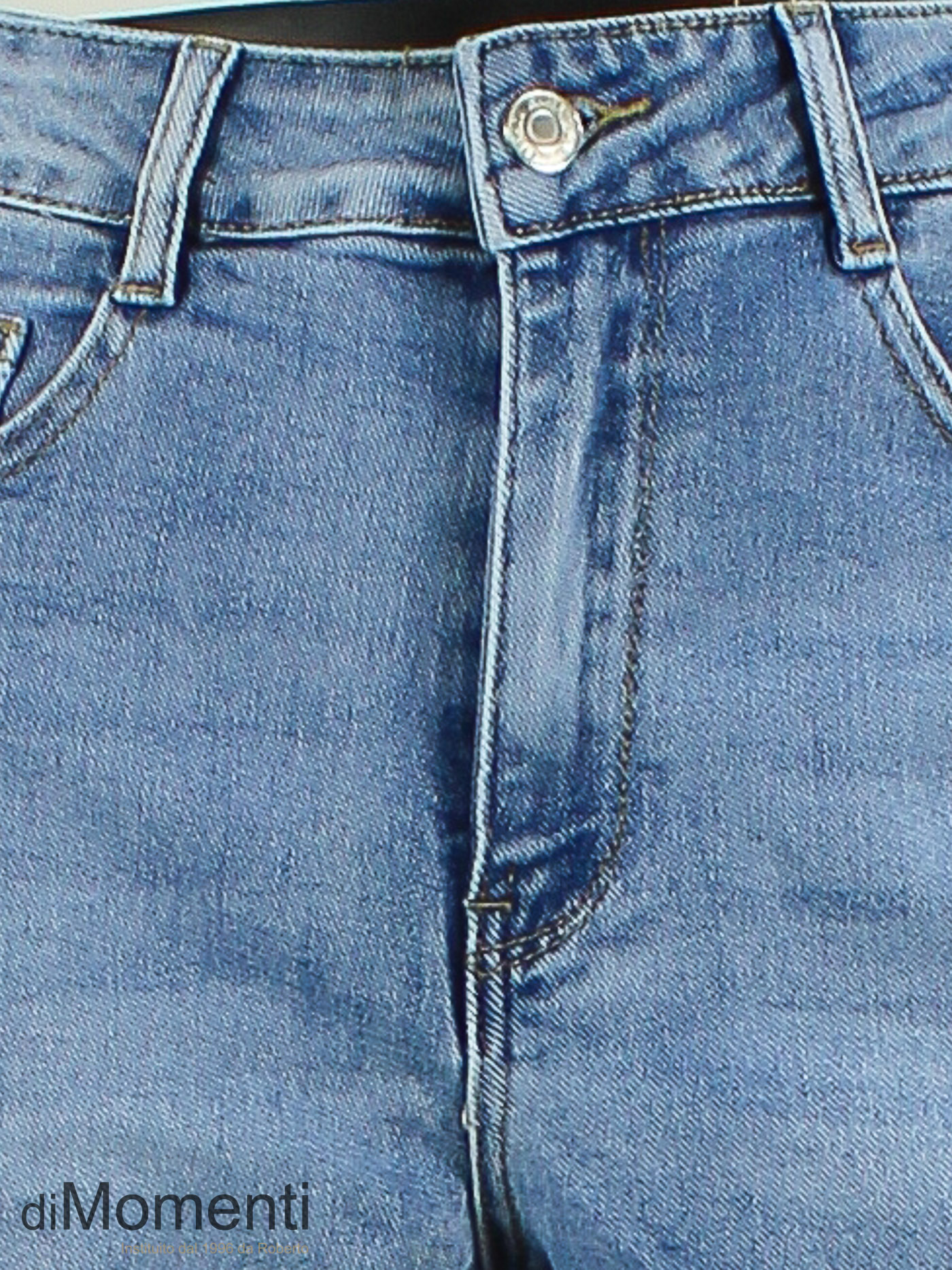 Kathy Jeans Short - Blauw