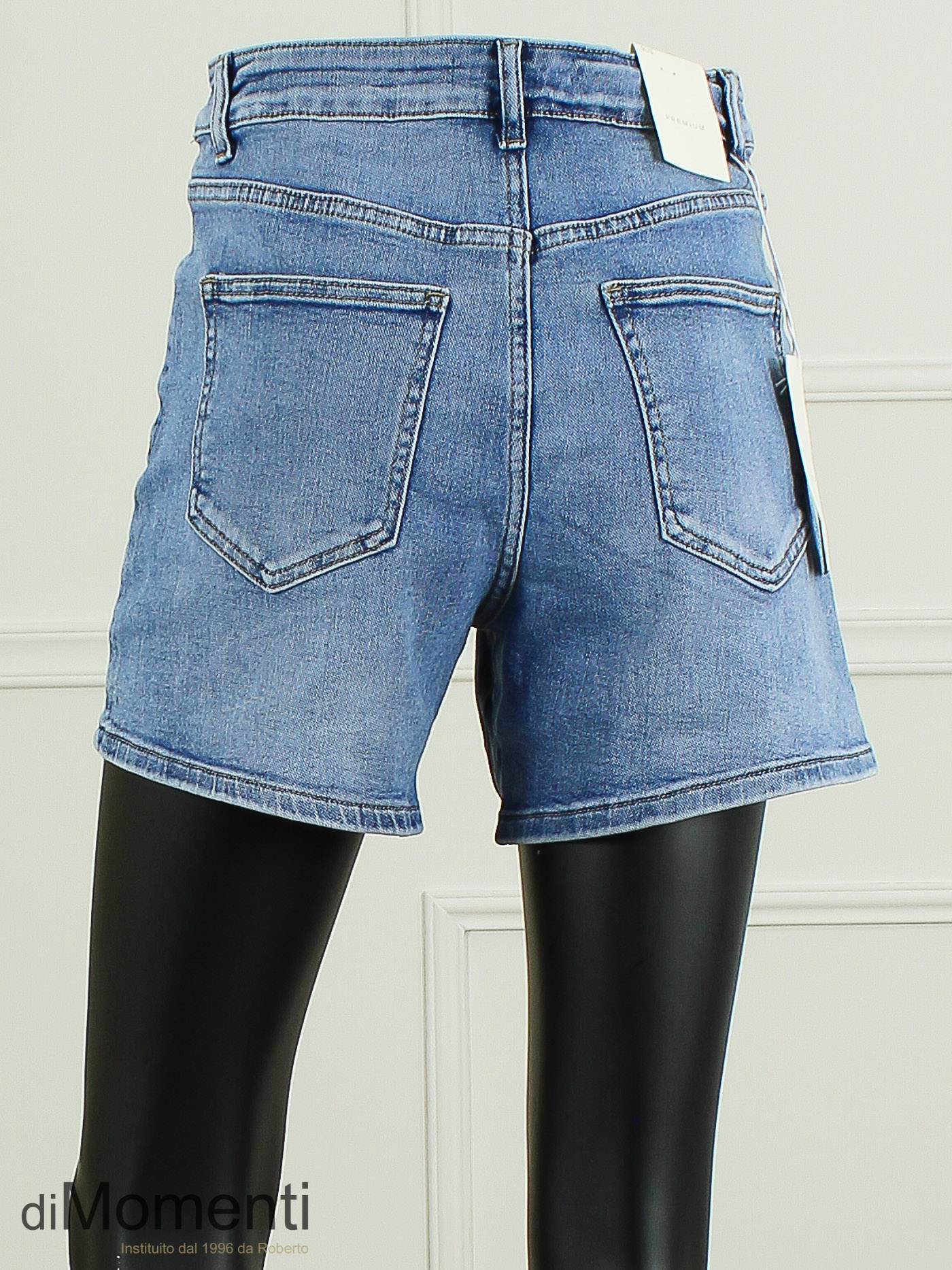 Kathy Jeans Short - Blauw