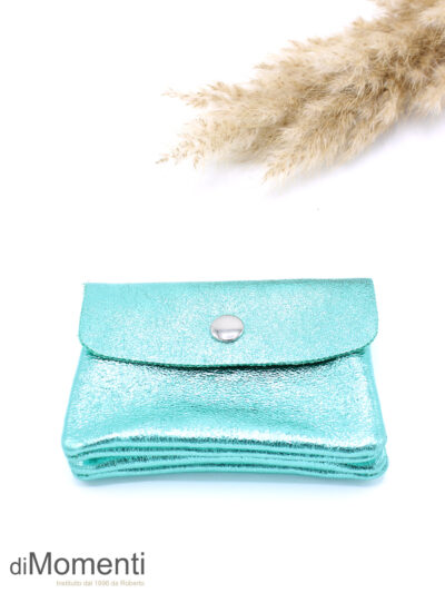 Portemonnee Lizzy - Shiny Aqua