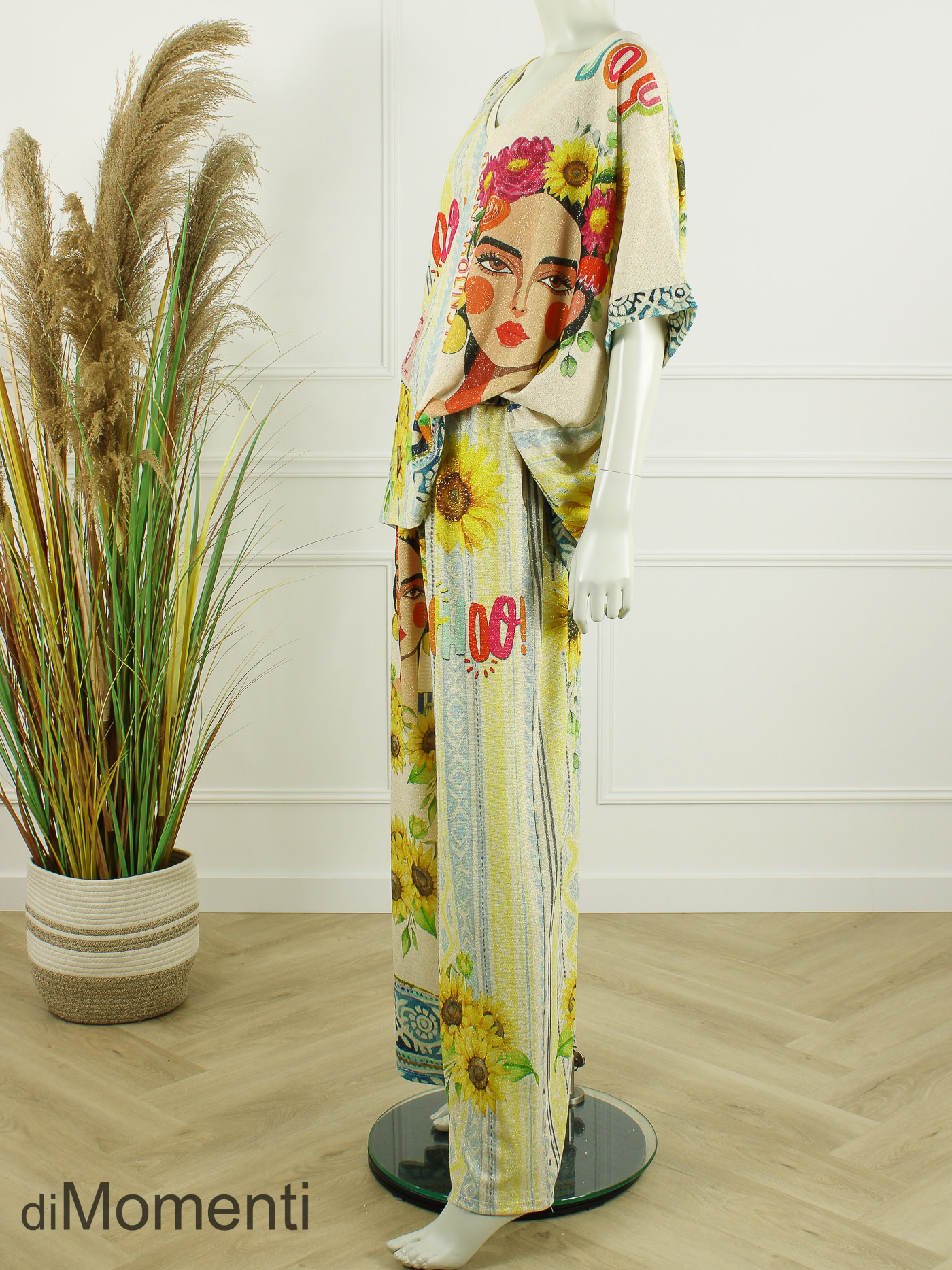 Set Trezza - Licht Beige / Print 3