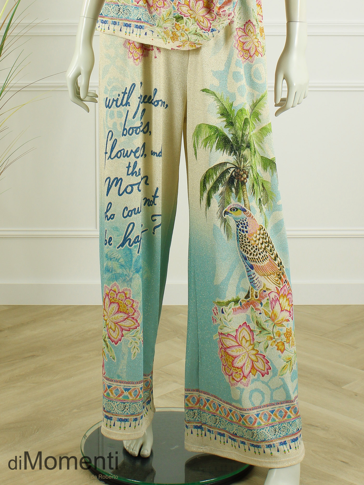Set Trezza - Licht Beige / Print 4