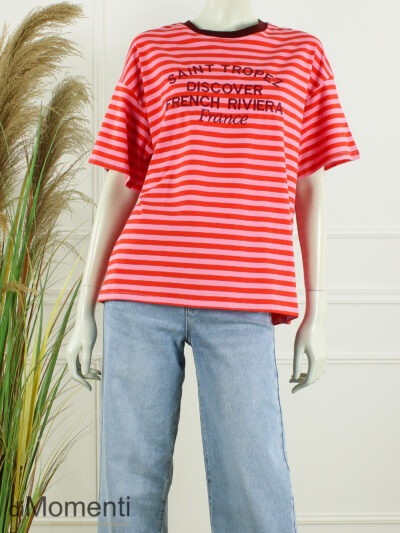 Top Saint Tropez - Rood / Roze