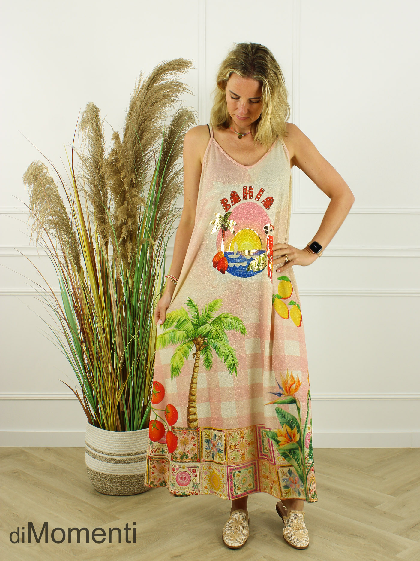 Jurk Bahia- Licht Beige