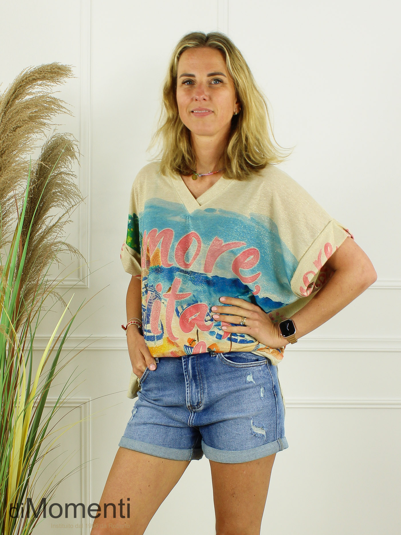 Top Amore Vita - Licht Beige