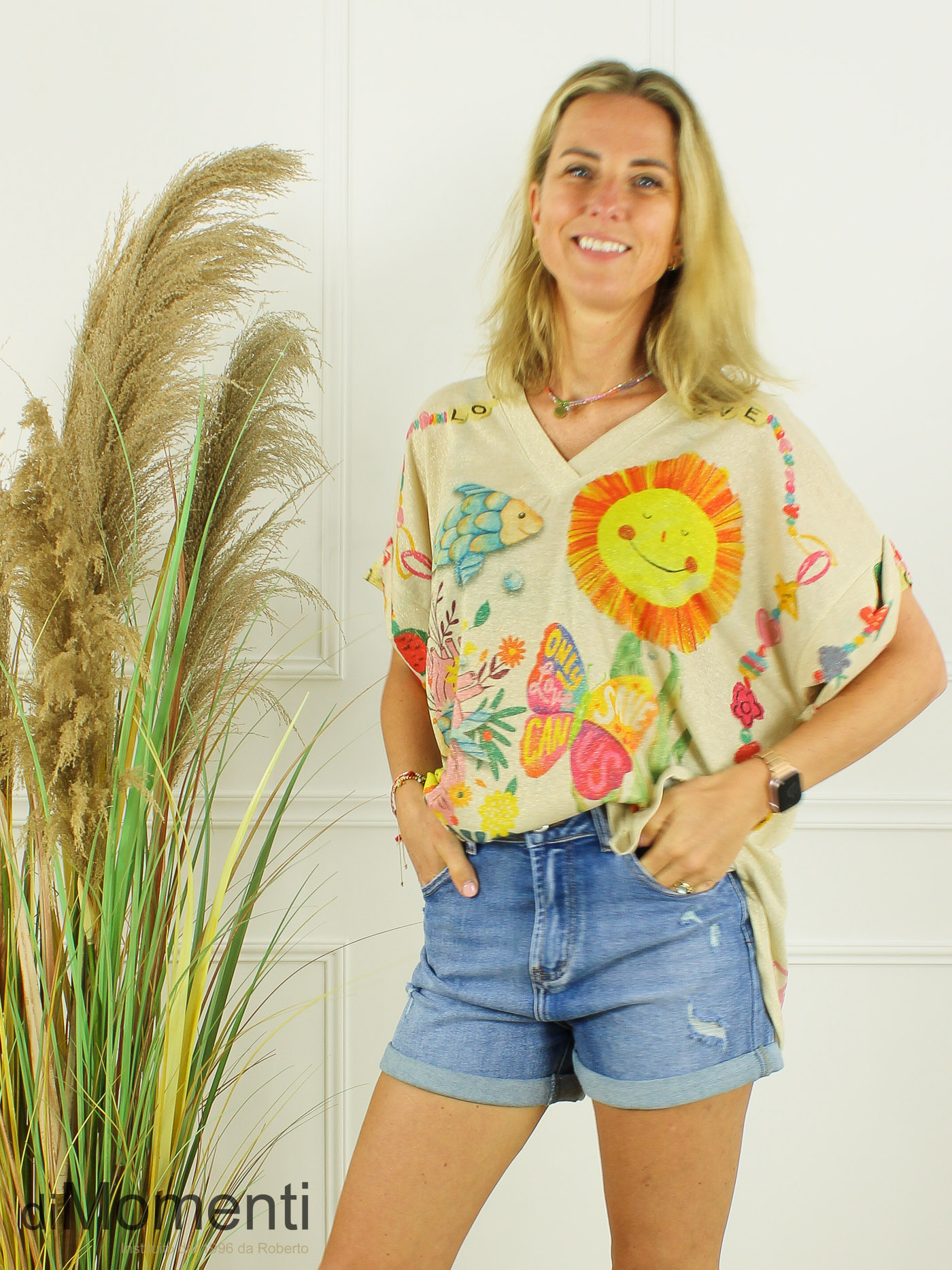 Top Only Love - Licht Beige