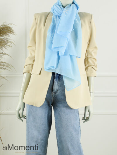 Sjaal Lilly - Licht Blauw