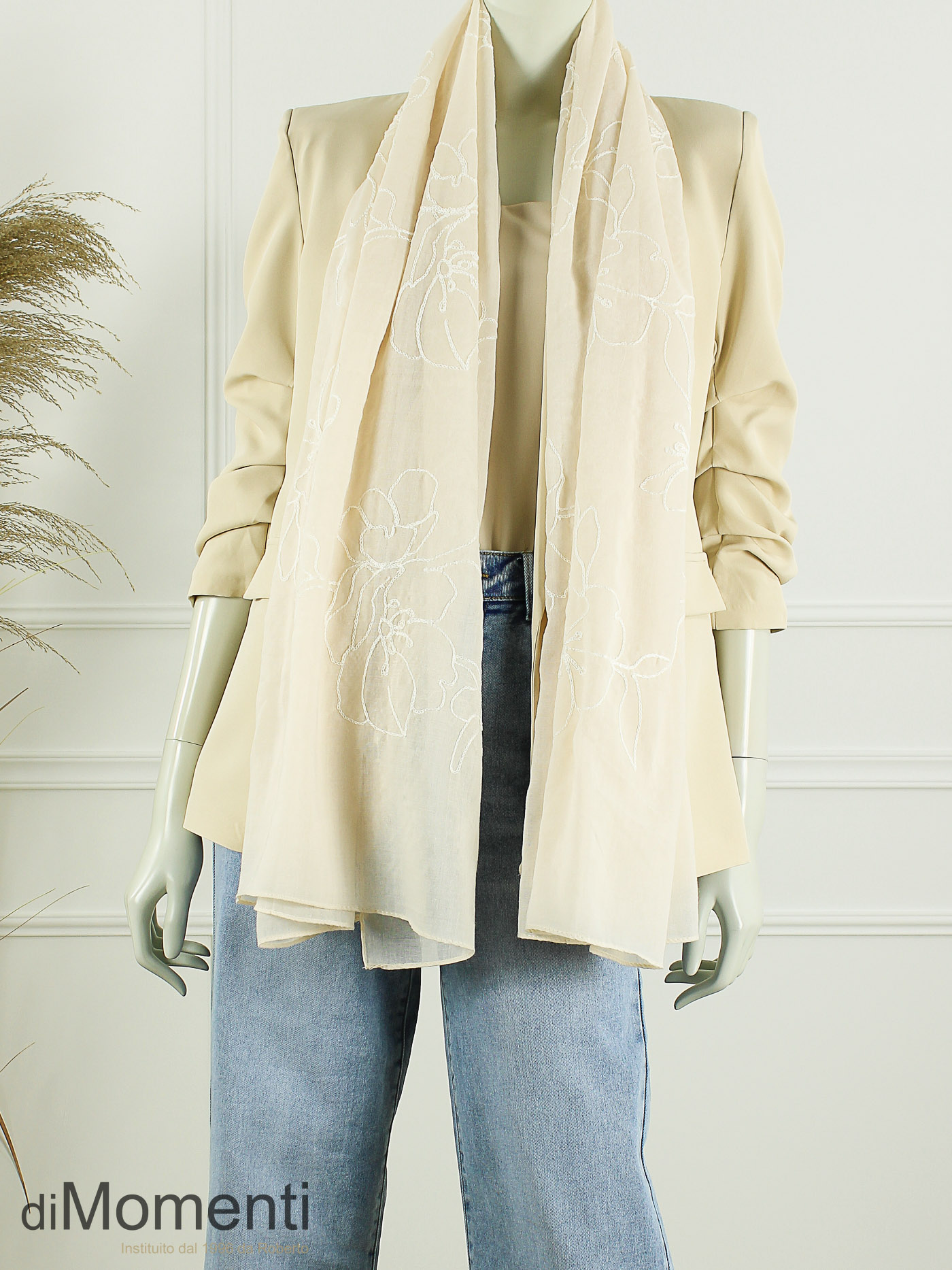 Sjaal Lilly - Licht Beige