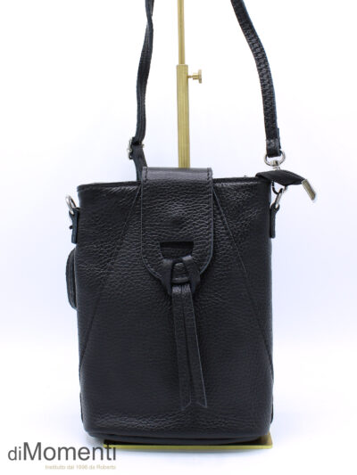 Tas Suzy - Leer - Zwart
