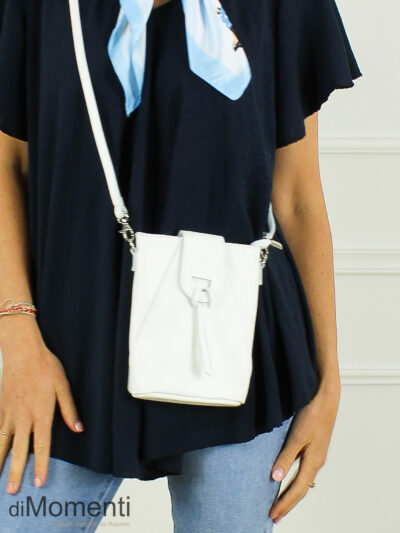Tas Suzy - Leer - Wit