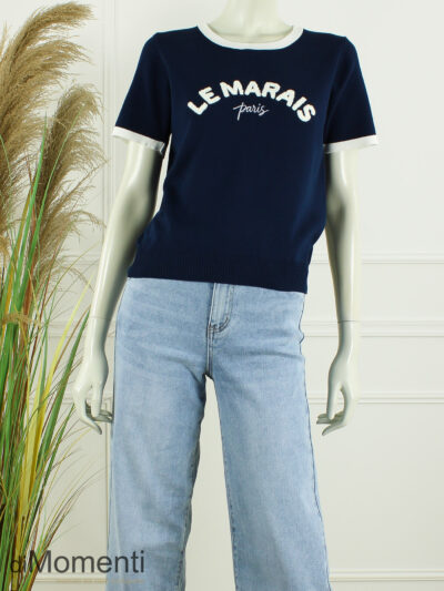 Top Le Marais - Navy