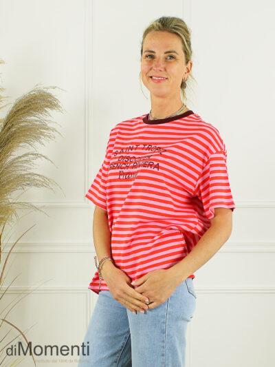 Top Saint Tropez - Rood / Roze