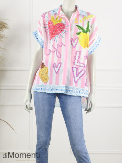 Blouse le Citroen - Roze