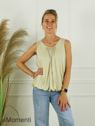 Top Ballon - Beige