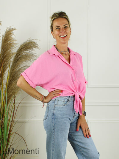 Blouse Grace - Barbie Roze