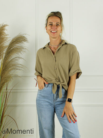 Blouse Grace - Taupe