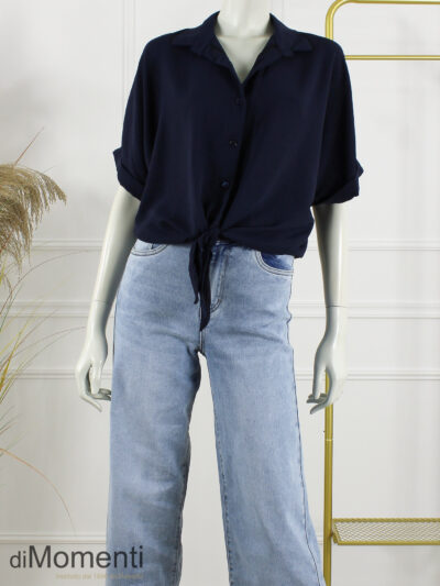 Blouse Grace - Navy