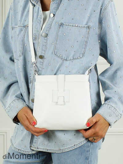 Tas Hailey - Leer Wit