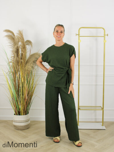 2-Delige Set Hazel - Army Groen