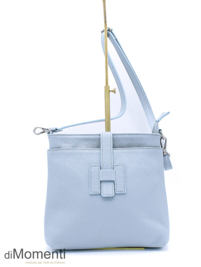 Tas Hailey - Leer Blauw