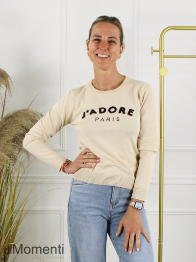 Fijn Brei Top J’Adore - Beige