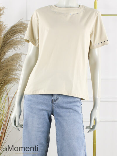 Top Studs - Licht Beige