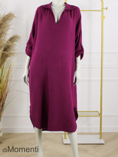 Jurk Bologna - Magenta