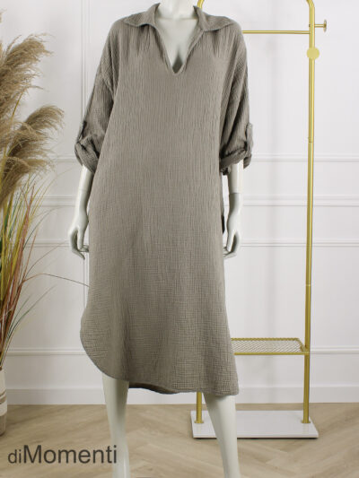 Jurk Bologna - Taupe