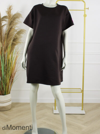 Jurk Life Label Fuchsia - Coffee