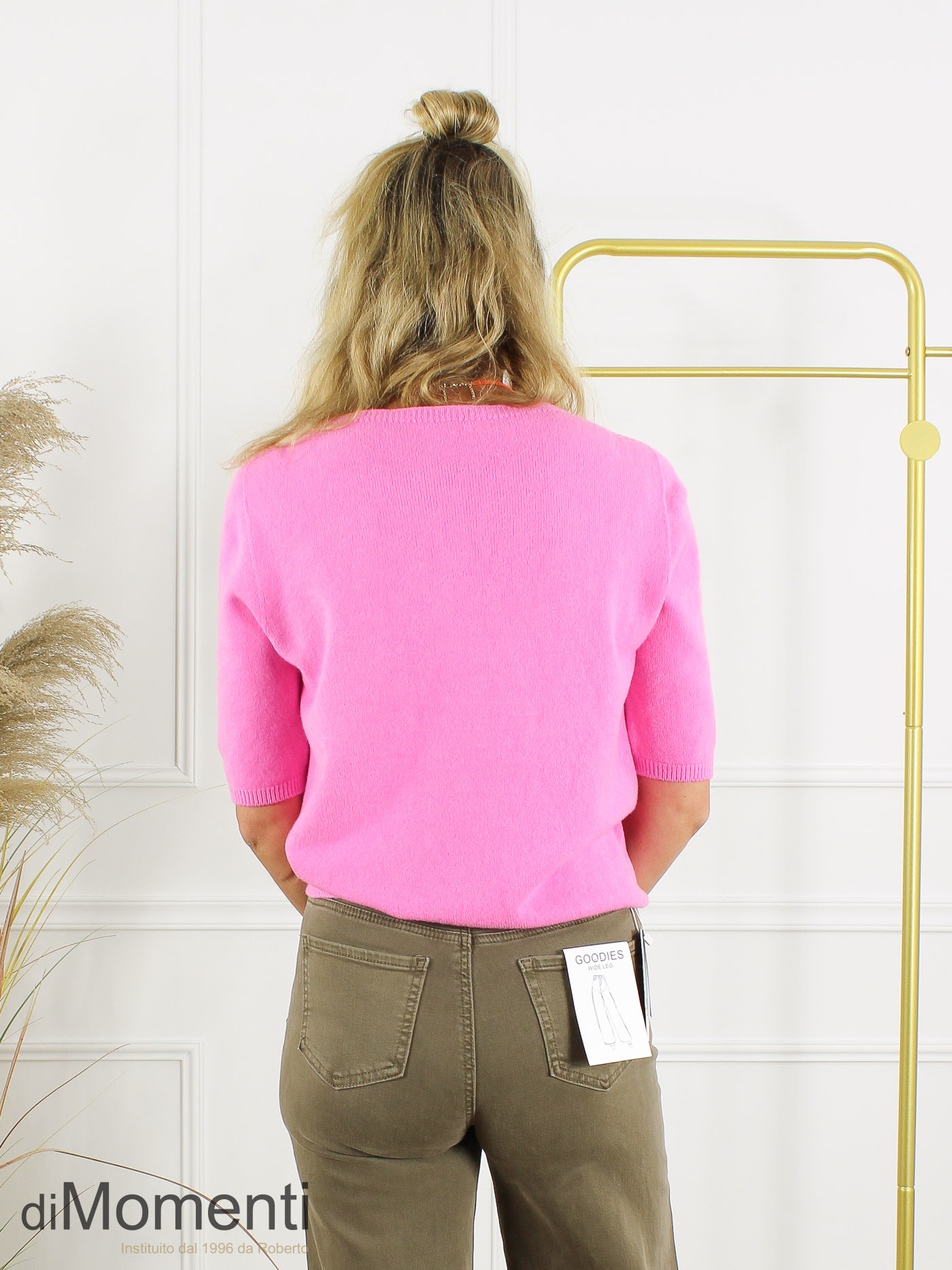 Gebreide Top Alessi - Roze