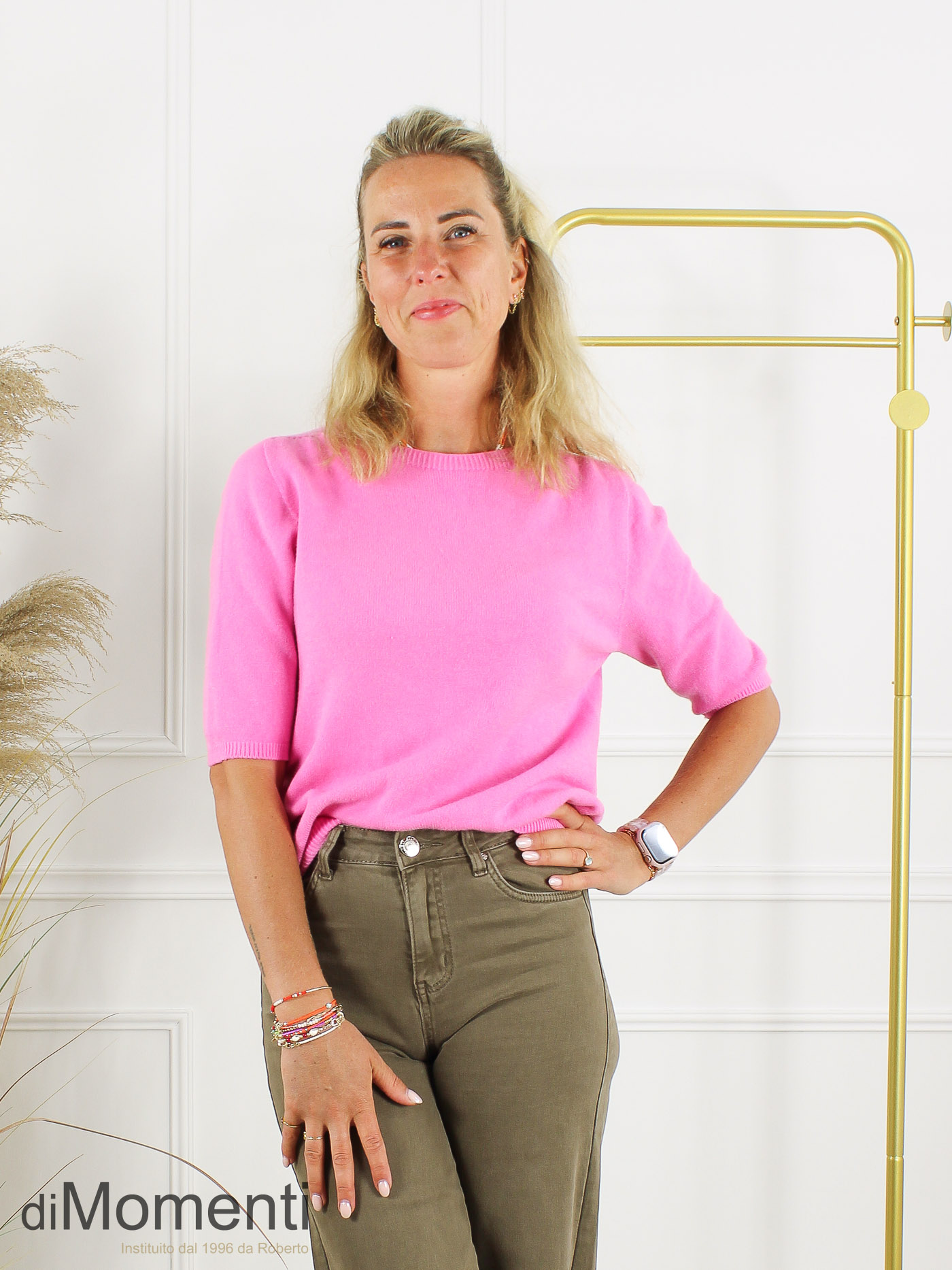 Gebreide Top Alessi - Roze