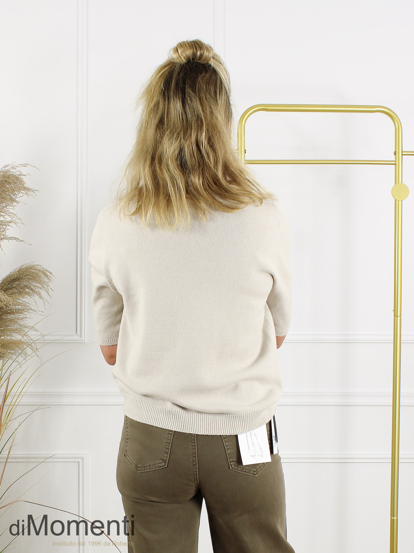 Gebreide Top Alessi - Beige