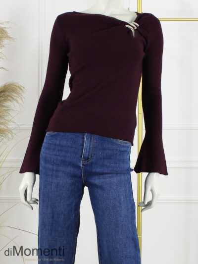 Top Jessica - Aubergine
