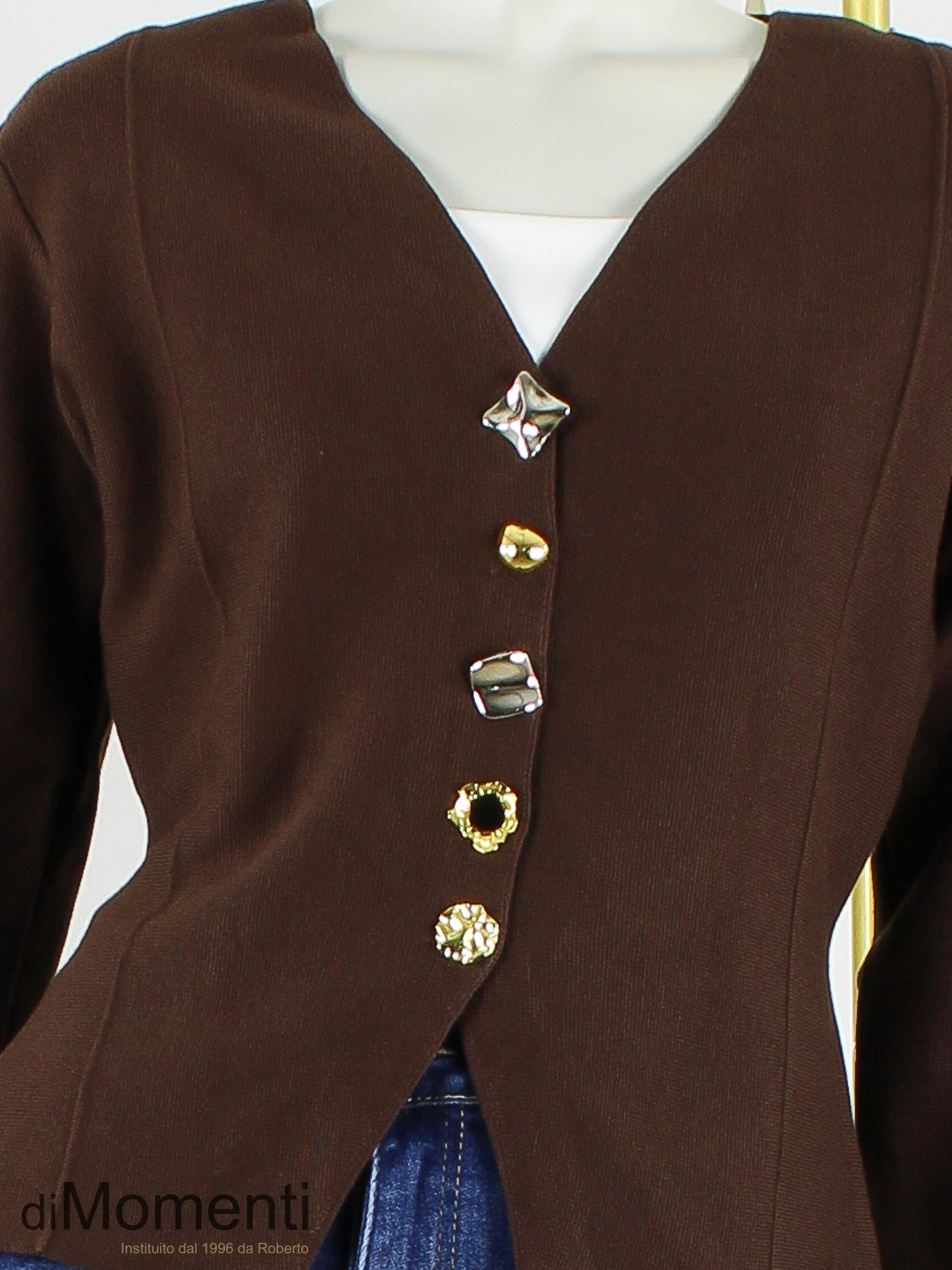 Vest Daisy - Coffee