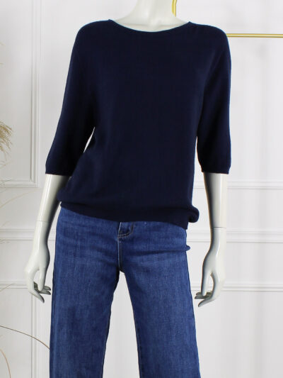 Gebreide Top Alessi - Navy