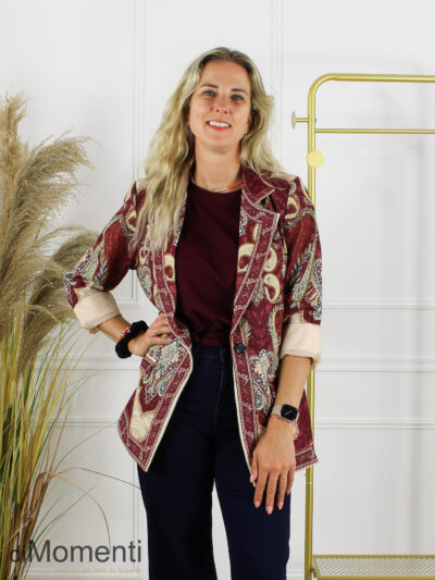 Blazer Fantasy - Bordeaux
