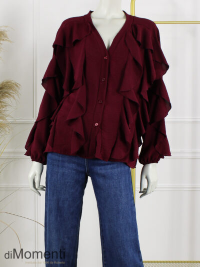 Blouse Lucia - Bordeaux