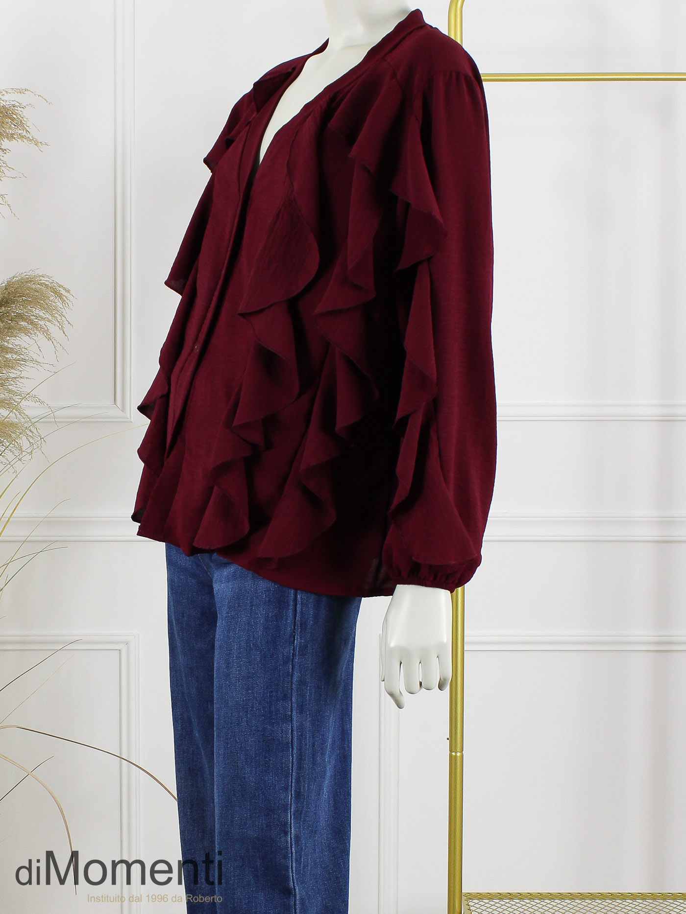 Blouse Lucia - Bordeaux