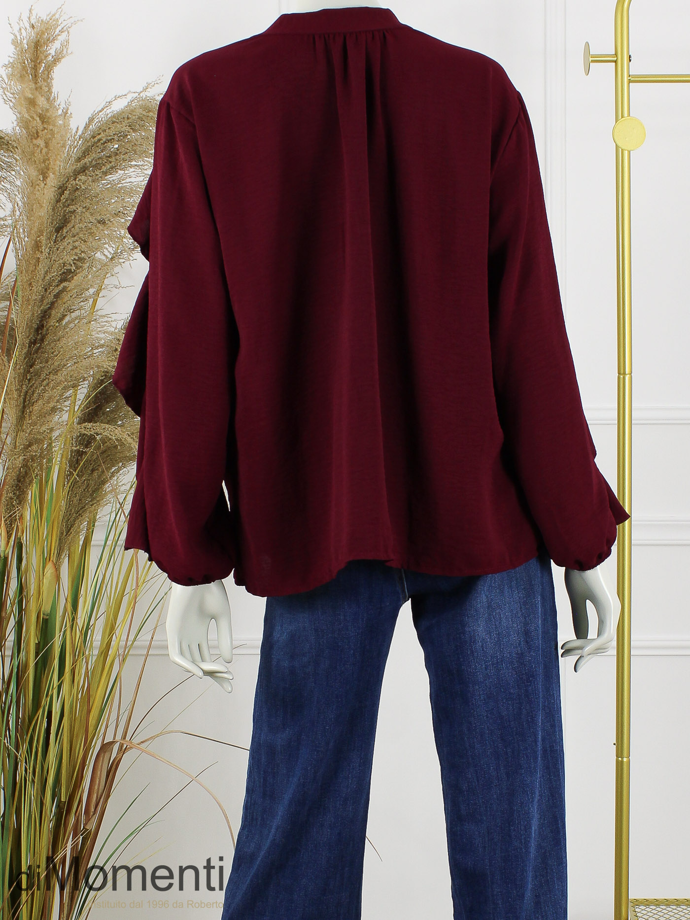 Blouse Lucia - Bordeaux
