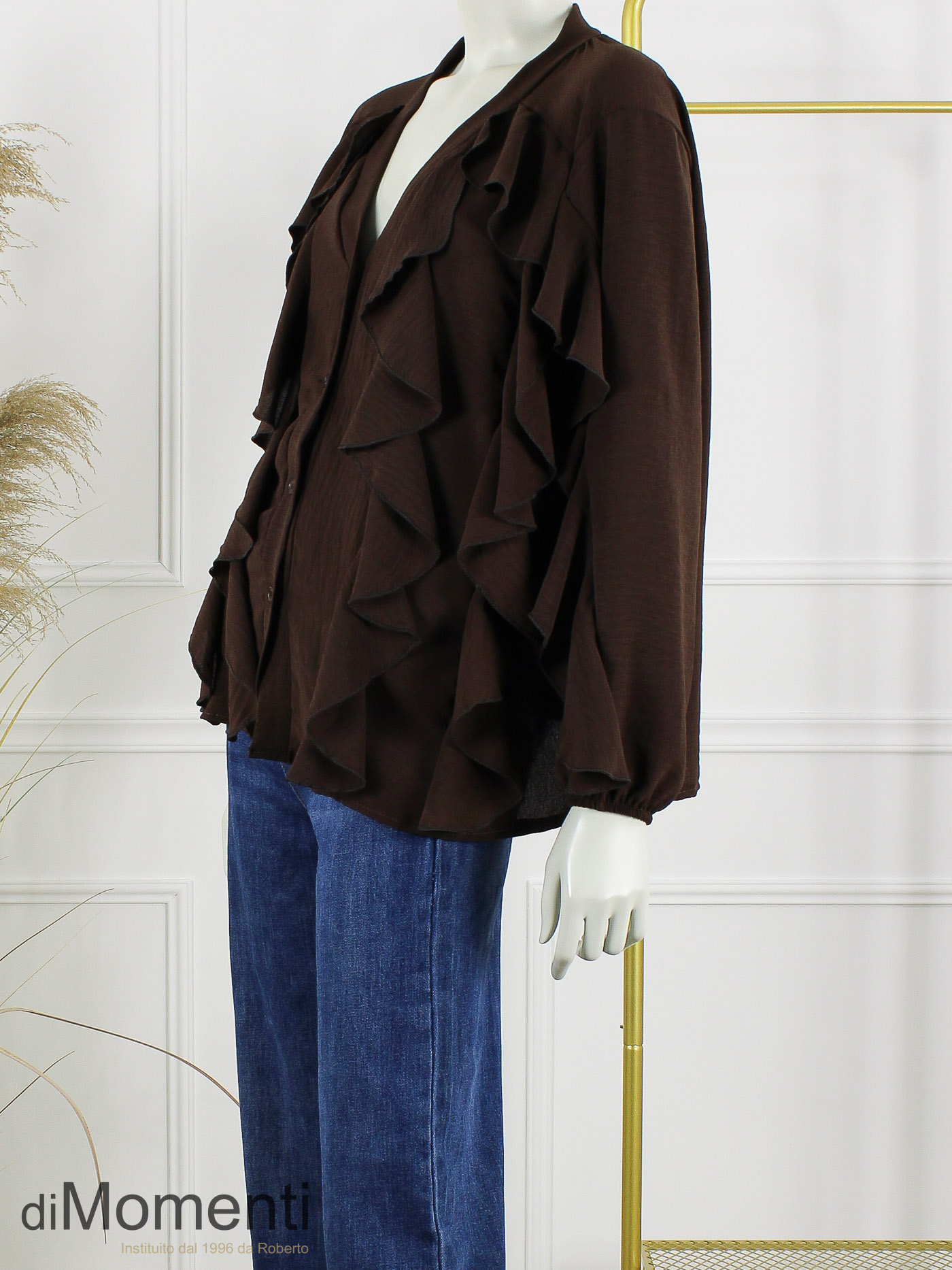 Blouse Lucia - Coffee