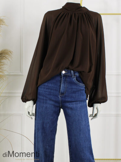 Blouse / Top Lidia - Coffee